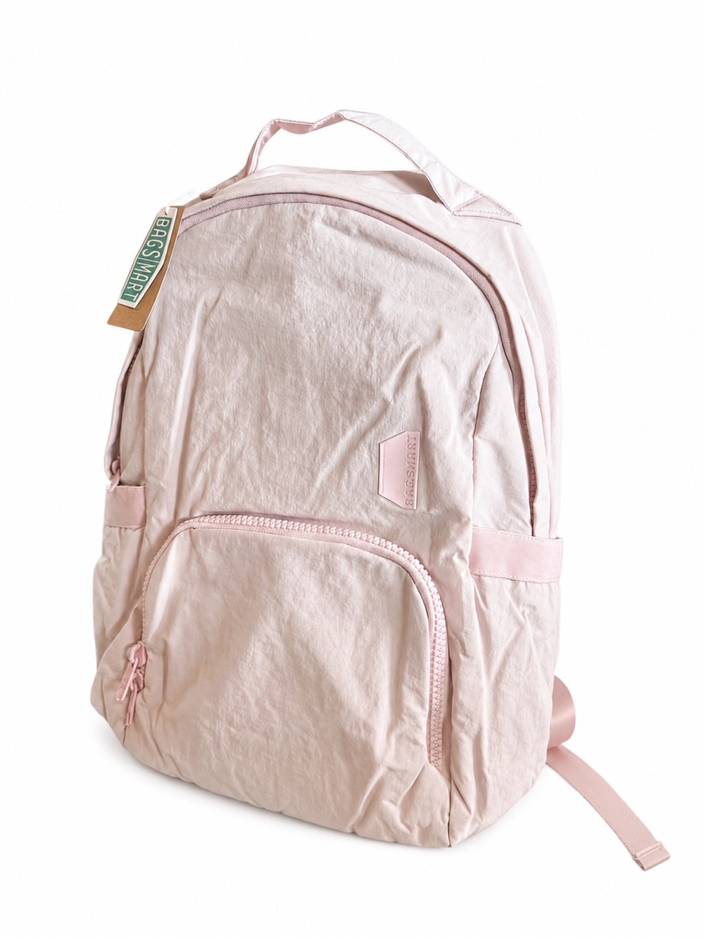 NWT BAGSMART Large Pink Women's Backpack with Laptop Compartment